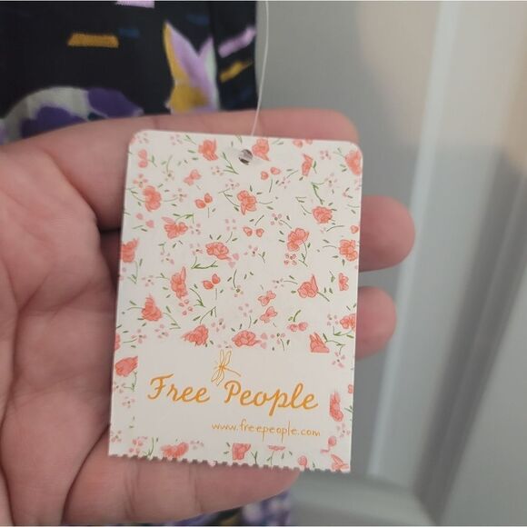 NWT- FREE PEOPLE Summer In Tulum Floral Tunic - Picture 4 of 12